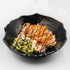 Суши ориз хрупкаво пиле