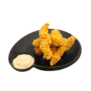 Пилешки Филенца с корнфлекс и сицилиански сос 