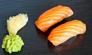 Нигири сьомга